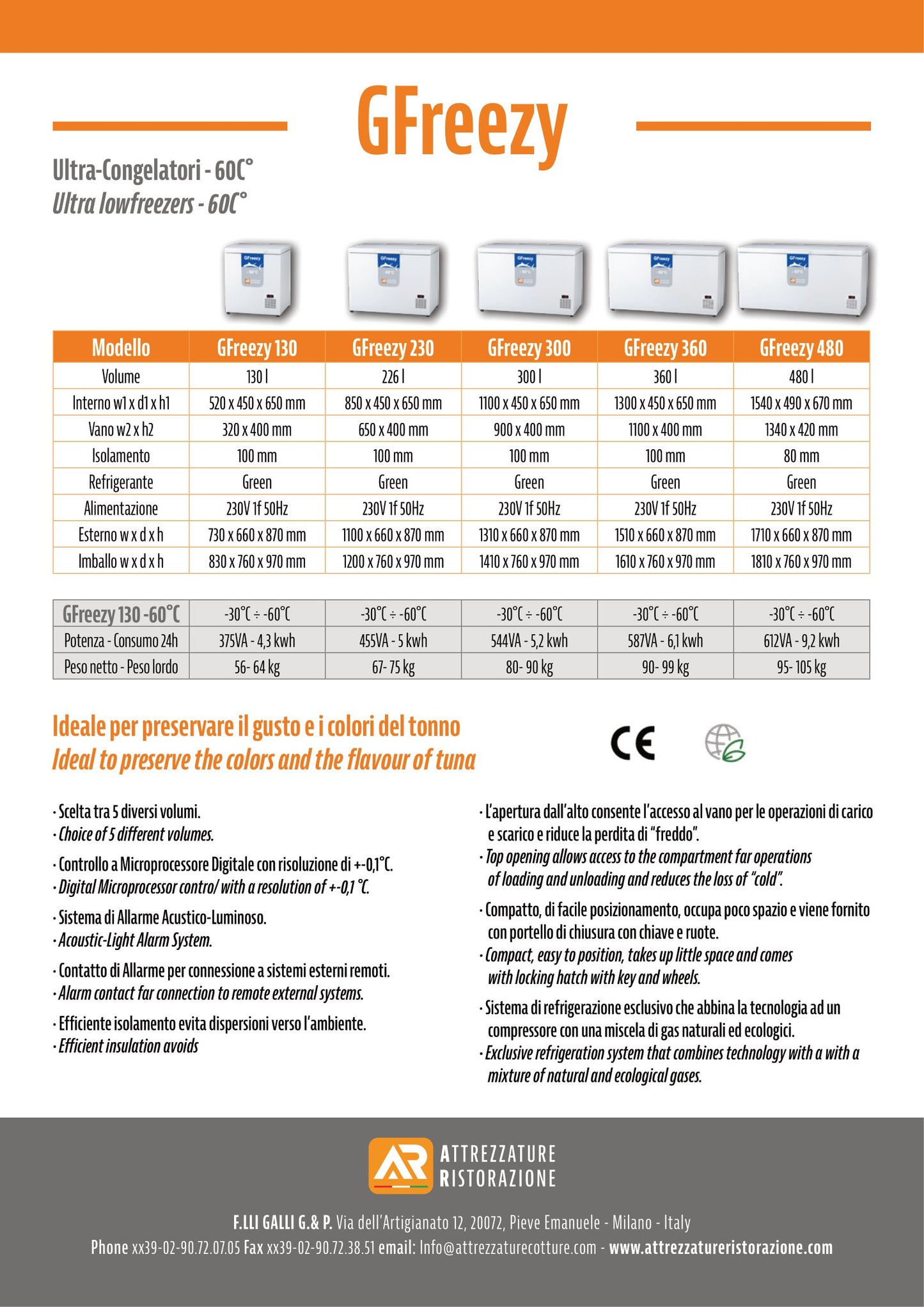 GFreezy -60°C Freezer